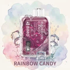 BIMO Crystal 12k Puffs - Mavrični bonbon