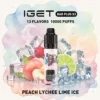 IGET Bar Plus S3 10000 vpihov Kit – Breskev Liči Limeta Led