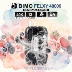 BIMO Felxy 40000 Kit – Trojna jagoda