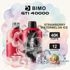 BIMO GTI 40000 Puffs Jagoda Lubenica Led