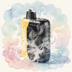 Geek Bar Pulse X Platinasta izdaja 25000 puffs z dinamičnim 3D zaslonom