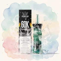 AL FAKHER CROWN BAR CLOUD-X 60.000 vpihov – Mini nargile vape z dvojnimi načini