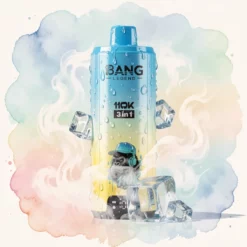 Bang Legend 110K Puffs 3-v-1 polnilni vape z mrežasto tuljavo, pametnim zaslonom