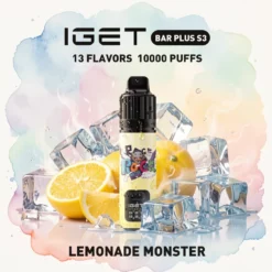 IGET Bar Plus S3 10000 Kit Limonadna pošast